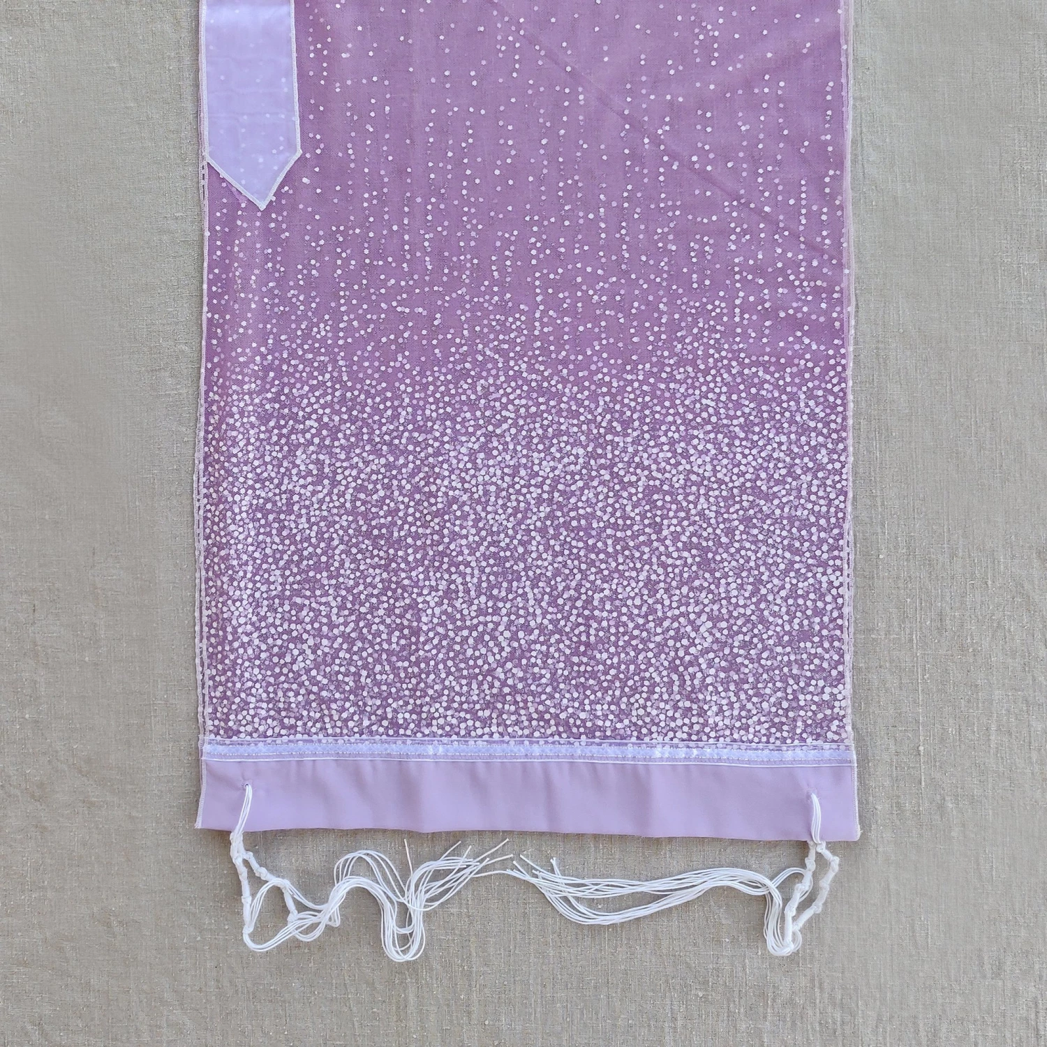 Gabrieli Tallit Gabrieli Tallits Lady Gabrieli - Tulle Tallit - Purple Glitter 3 Gabrieli Tallit Gabrieli Tallits Lady Gabrieli - Tulle Tallit - Purple Glitter