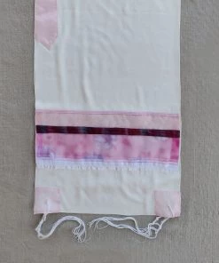 Gabrieli Tallit Gabrieli Tallits Lady Gabrieli - Viscose Tallit - Pink Glliter