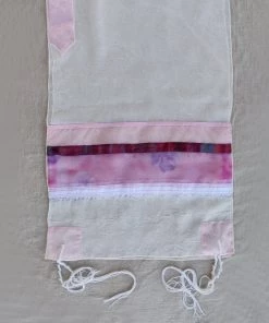 Gabrieli Tallit Gabrieli Tallits Lady Gabrieli - Voile Tallit - Pink Glitter