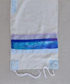 Gabrieli Tallit Lady Gabrieli - Voile Tallit - Purple Glitter