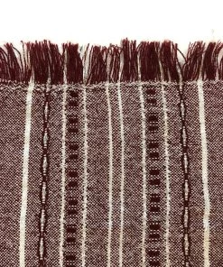 Gabrieli Tablecloths - Classic Design - Bordeaux Background With Silver 7 Gabrieli Tablecloths - Classic Design - Bordeaux Background With Silver