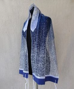Gabrieli Tallit Lady Gabrieli - Tulle Tallit - Blue Glitter Gabrieli Tallits