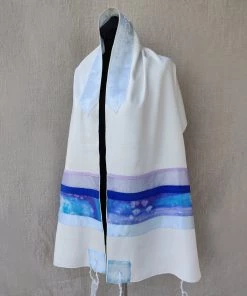 Gabrieli Tallit Gabrieli Tallits Lady Gabrieli - Viscose Tallit - Purple Glitter 7 Gabrieli Tallit Gabrieli Tallits Lady Gabrieli - Viscose Tallit - Purple Glitter