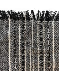 Gabrieli Home & Special Occasions Tablecloths - Classic Design - Black Background With Silver