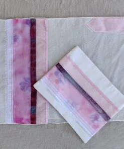 Gabrieli Tallit Gabrieli Tallits Lady Gabrieli - Voile Tallit - Pink Glitter