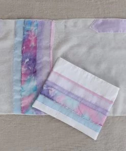 Gabrieli Tallit Lady Gabrieli - Voile Tallit - Pink And Purple