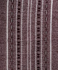 Gabrieli Tablecloths - Classic Design - Bordeaux Background With Silver