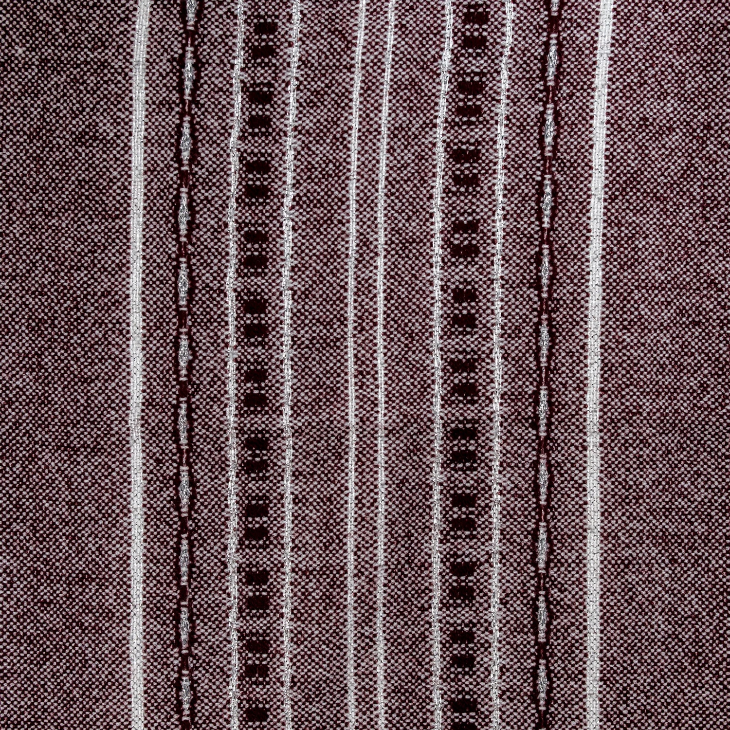 Gabrieli Tablecloths - Classic Design - Bordeaux Background With Silver 3 Gabrieli Tablecloths - Classic Design - Bordeaux Background With Silver