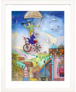 Jean-Pierre Weill Art & Judaica Flying High With You - Petite