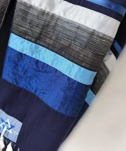 Elegant Gabrieli Tallit - Blue