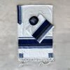 Elegant Gabrieli Tallit - Blue On White Gabrieli Tallits