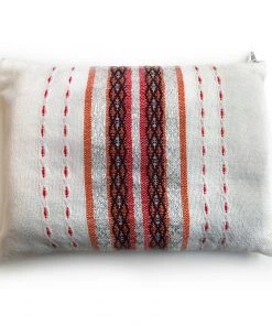 Gabrieli Tallit Gabrieli Premium - Wool Tallit - Red, Orange & Silver