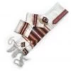 Gabrieli Tallit Gabrieli Premium - Wool Tallit - Red, Orange & Silver