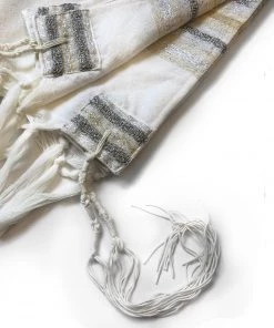 Gabrieli Tallit Gabrieli Premium - Wool Tallit - Gold & Silver Gabrieli Tallits