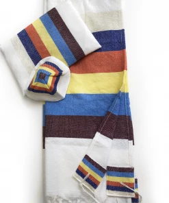 Gabrieli Tallit Emanuel - Wool Tallit - 6 Wide Stripes Gabrieli Tallits