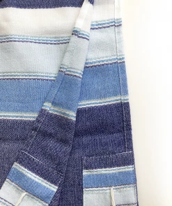 Gabrieli Tallit Noam - Cotton Tallit - 3 Blues And Silver On White Gabrieli Tallits