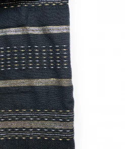 Gabrieli Tallit Gabrieli Tallits Elia - Wool Tallit - Gold And Silver On Black