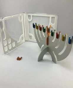 Ido Drukker Compact Menorah Art & Judaica