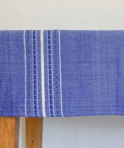 Gabrieli Tablecloth - Classic Design - Blue Background With Gold And Silver Home & Special Occasions