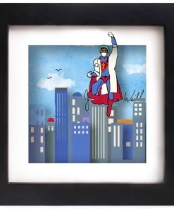Jean-Pierre Weill Art & Judaica Medical Superhero M - Mini 14 Jean-Pierre Weill Art & Judaica Medical Superhero M - Mini