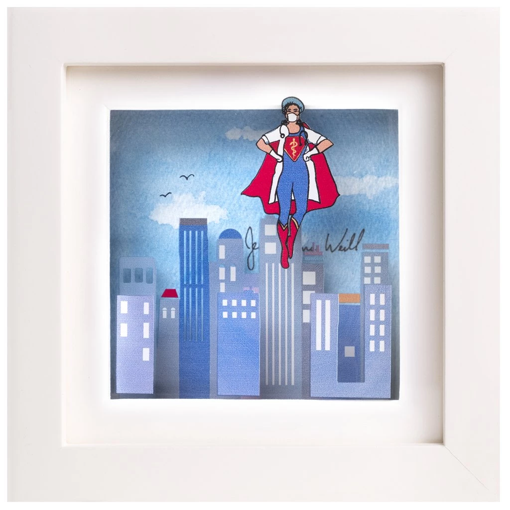 Jean-Pierre Weill Art & Judaica Medical Superhero F - Mini 4 Jean-Pierre Weill Art & Judaica Medical Superhero F - Mini