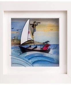 Jean-Pierre Weill Sailing - Mini Art & Judaica