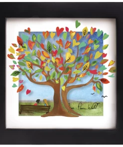 Jean-Pierre Weill Art & Judaica Tree Of Orange Hearts - Mini