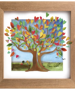 Jean-Pierre Weill Art & Judaica Tree Of Orange Hearts - Mini 9 Jean-Pierre Weill Art & Judaica Tree Of Orange Hearts - Mini