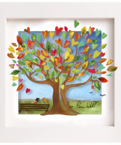 Jean-Pierre Weill Art & Judaica Tree Of Orange Hearts - Mini