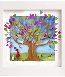 Jean-Pierre Weill Art & Judaica Tree Of Purple Hearts - Mini