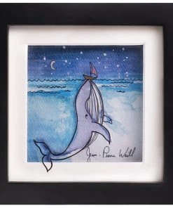 Jean-Pierre Weill Whale - Mini Art & Judaica