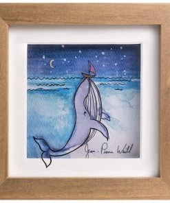 Jean-Pierre Weill Whale - Mini Art & Judaica