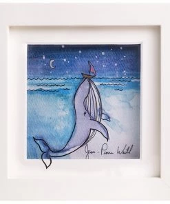 Jean-Pierre Weill Whale - Mini Art & Judaica