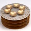Agayof Art & Judaica Seder Plate 3 Levels 1 Agayof Art & Judaica Seder Plate 3 Levels