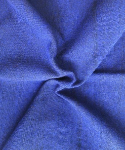 Gabrieli Tallit Yoel - Cotton Tallit - Grey And Black On Blue