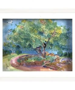 Jean-Pierre Weill Lone Oak Tree - Petite Art & Judaica 10 Jean-Pierre Weill Lone Oak Tree - Petite Art & Judaica