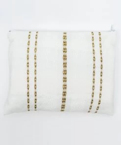 Gabrieli Tallit Perach - Wool Tallit - Gold Stripes