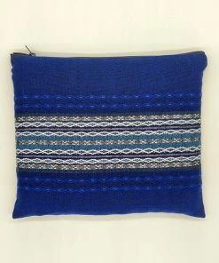 Gabrieli Tallit Gabrieli Tallits Gabrieli Premium - Wool Tallit - Shades Of Blue With Silver On Blue