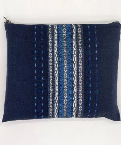 Gabrieli Tallit Gabrieli Premium - Wool Tallit - Shades Of Blue With Silver On Dark Blue