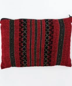 Gabrieli Tallit Gabrieli Tallits Hagar - Wool Tallit - Black And Gold Design On Red