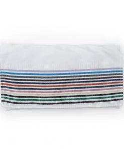 Gabrieli Tallit Josef - Silk Tallit - 12 Stripes On White