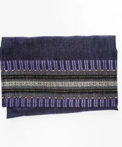 Gabrieli Tallit Elia - Silk Tallit- Gray With Gold On Purple