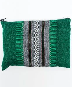 Gabrieli Tallit Gabrieli Tallits Elia - Wool Tallit - Grey With Gold On Green