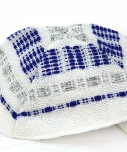 Gabrieli Tallit Gabrieli Tallits Perach - Wool Tallit - Blue And Silver
