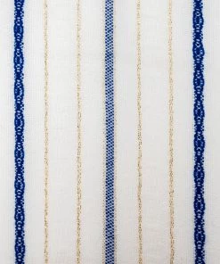 Gabrieli Tablecloths - Classic Design - Blue And Gold On White Home & Special Occasions