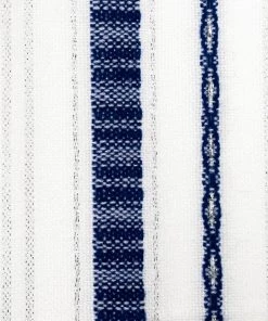 Gabrieli Home & Special Occasions Tablecloths - Bold Design - Blue And Silver On White