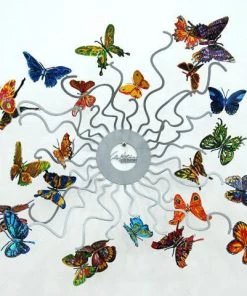 D. Gerstein Butterflies Forever Fruit Bowl Art & Judaica