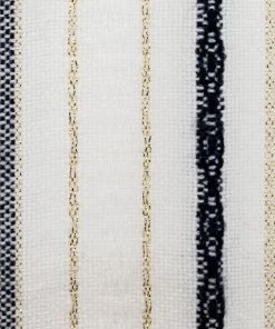 Gabrieli Home & Special Occasions Tablecloths - Classic Design - Black And Gold On White