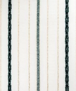 Gabrieli Tablecloths - Classic Design - Dark Green And Gold On White