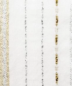 Gabrieli Home & Special Occasions Tablecloths - Classic Design - Silver And Gold On White